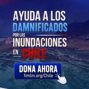 Campaña ayuda a los damnificados por las inundaciones en Chile