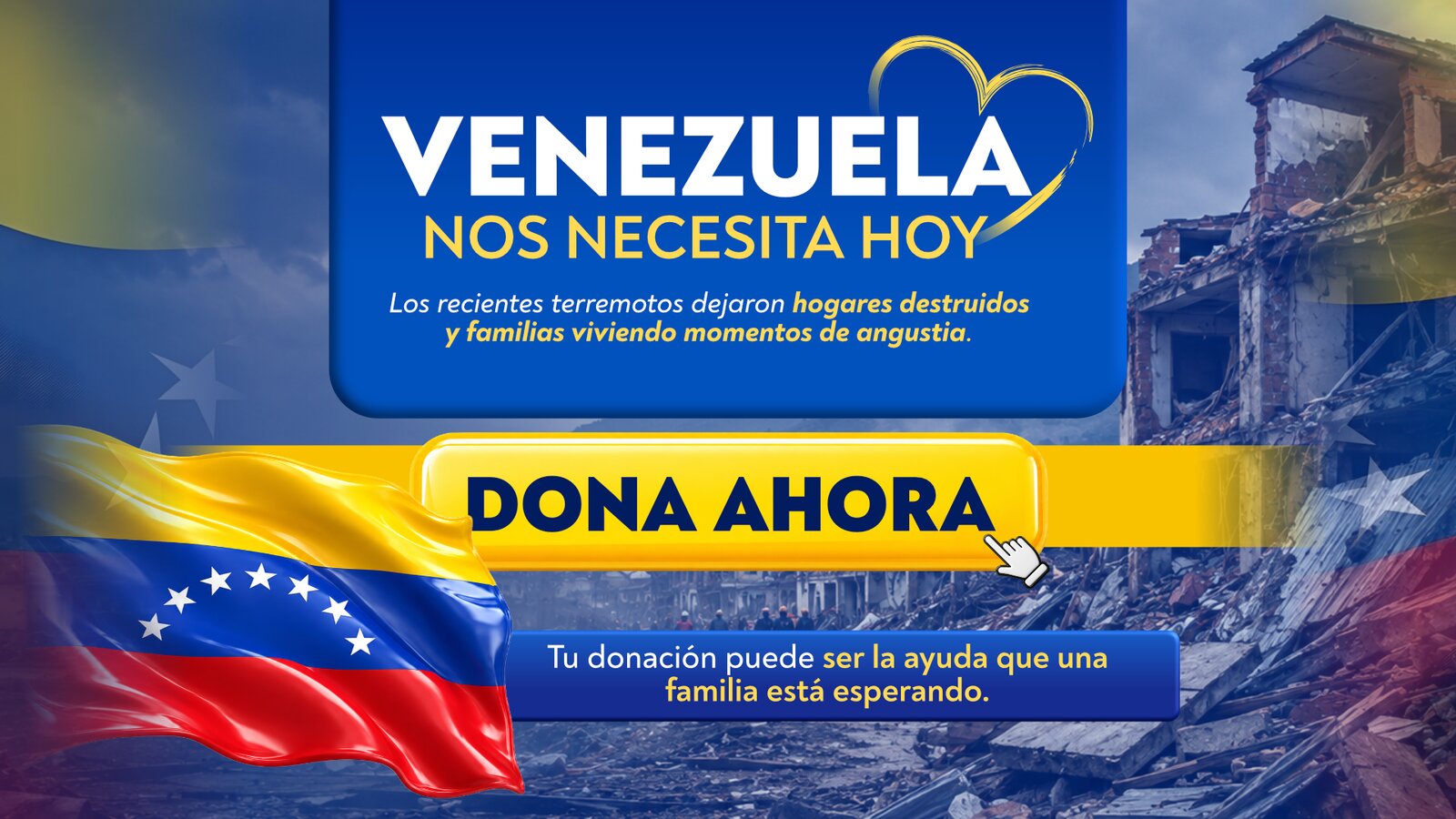 Campaña Venezuela nos necesita hoy